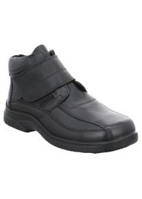 Jomos Herren Winterboots "FEETBACK", Gr. 47, schwarz, Leder, klassisch, Schuhe, mit Klettverschluss-Riemchen