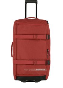 Travelite Weichgepäck-Trolley "KICK OFF, verschiedene Größen und Farben", rot, Polyester, unifarben, Koffer, Reisetasche Reisegepäck Reisekoffer