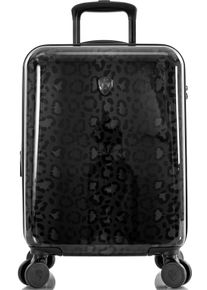 Heys Hartschalen-Trolley "Leopard, 53 cm", schwarz, Polycarbonat, Koffer, Heys x Joachim Llambi Handgepäck-Koffer Reisegepäck