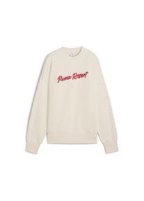 Puma Damen Sweatshirt "PREMIUM ESS Oversized-T-Shirt mit Grafik Damen", weiß, Gr. M, Obermaterial: 100% Baumwolle; Ärmelbund: 96% Baumwolle, 4%