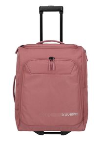 Travelite Weichgepäck-Trolley "KICK OFF, verschiedene Größen und Farben", rosa, Polyester, unifarben, Koffer, Reisetasche Reisegepäck Reisekoffer