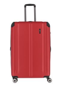 Travelite Hartschalen-Trolley "CITY, verschiedene Größen und Farben", rot, ABS, unifarben, matt, Basic,elegant,casual,klassisch,modisch, Koffer,