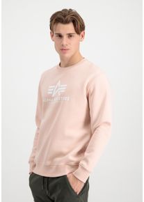 Herren Sweater "Alpha Industries Men - Sweatshirts Basic Sweater", orange, Gr. L, Alpha Industries, Obermaterial: 80% Baumwolle, 20% Polyester,
