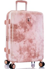 Heys Hartschalen-Trolley "Tie-Dye pink, 66 cm", pink, Polycarbonat-Verbundwerkstoff, mehrfarbig, Koffer, Heys x Joachim Llambi Reisegepäck TSA