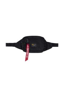 Gürteltasche "Alpha Industries Accessoires - Bags Crew Waist Bag", Alpha Industries, schwarz, Obermaterial: 100% Nylon, Futter: 100% Nylon, Taschen