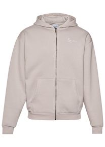 Karl Kani Herren Sweatjacke "Karl Kani Herren", grau, Gr. XL, 60% Baumwolle, 40% Polyester, Sweatjacken