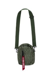 Daypack "Alpha Industries Accessoires - Bags Crew Carry Bag", Alpha Industries, grün, Obermaterial: 100% Nylon, Futter: 100% Nylon, Rucksäcke