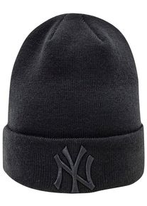 New Era Herren Strickmütze "NEW YORK YANKEES", schwarz, sportlich, unifarben, Strick, Kunstfaser, Mützen