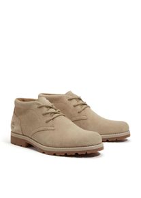 Timberland Herren Schnürschuh "BRITTON SQUARE MID LACE UP BOOT", Gr. 43,5lt braun suede, Leder, sportlich, Schuhe