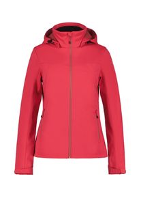 Icepeak Damen Softshelljacke "D SOFTSHELLJACKE BOISE"raspberry 2, sportlich, Gr. 48, Softshell, Obermaterial: 100% Polyester, Jacken, Wasserdicht &
