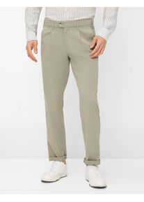 Eurex By Brax Herren Bundfaltenhose Style LUIS ROSEMARY Grün Khaki, grün - khaki, Gr. 52
