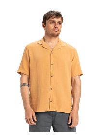 Quiksilver Herren Funktionshemd "Sunrise"bran, Gr. XXL, 55% Baumwolle, 45% Hanf, Hemden
