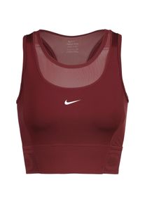 Nike Dri-Fit Croptop Damen - rot - Gr. L