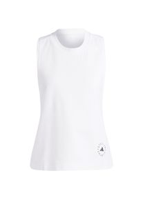 Adidas Asmc Logo Funktionstop Damen - weiß - Gr. M - Baumwolle/Polyester