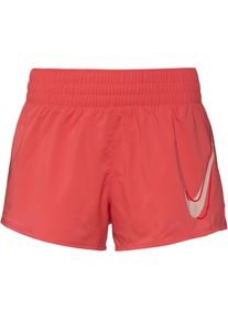 Nike One Swoosh Laufshorts Damen - orange - Gr. XL