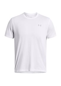 Under Armour Launch Funktionsshirt Herren - weiß - Gr. S - Polyester/Elastan