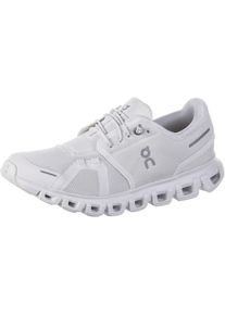 On Cloud 6 Sneaker Damen - weiß - Gr. 40 1/2 - Polyester