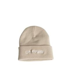 Hufeisenliebe Beanie M&uuml;tze beige