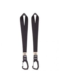 MeroMero Lark Straps Befestigungsschlaufe (Gr 20 cm (loop) 15 cm width |schwarz)