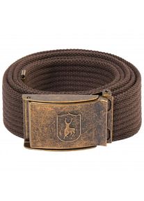 Deerhunter Canvas Belt Gürtel Freizeit (Gr 130 cm |braun)