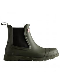 Gummistiefel Hunter Boots Commando Chelsea Boot Herren (Gr 40,5 |oliv |wasserdicht)