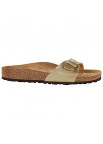 Birkenstock Madrid BF 9 Sandalen Damen (Gr 36 - Narrow |braun/beige)