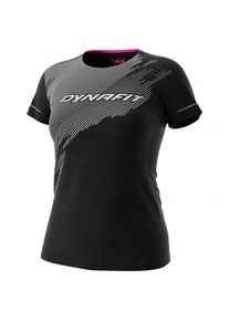 Dynafit Alpine 2 S/S Tee Laufshirt Damen (Gr M |schwarz)