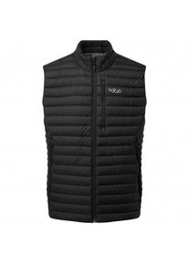 Rab Microlight Vest Daunenweste Men (Gr XL |schwarz)