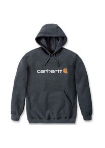 Carhartt Signature Logo Sweatshirt Hoodie Herren Freizeit (Gr S |blau)