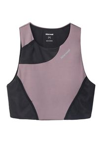 NNormal Trail Cropped Top Sport-BH Damen (Gr L |rosa)