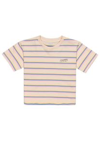 Roxy Never Saw Blue Like That Strip T-Shirt Kinder (Gr 16 Years |beige)
