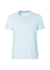 Vaude Logo T-Shirt II T-Shirt Women (Größe 46 |grau/weiß)