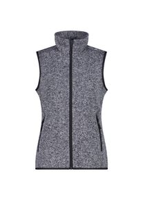 Softshellweste CMP Vest Jacquard Knitted Damen (Gr 38 |grau)