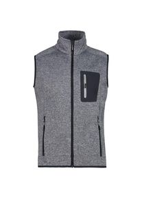 CMP Vest Jacquard Knitted Fleeceweste Herren Wandern (Gr 50 |grau)