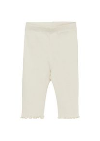 Huttelihut Babys Leggings Rib Leggings Kinder (Gr 80 |beige)