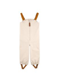 Sterntaler Träger-Regenhose Ungefüttert Uni Regenhose Kinder (Gr 74 |weiß/beige |wasserdicht)