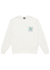 Quiksilver Graphic Mix Crew Pullover Herren Alltag (Gr XXL |weiß)