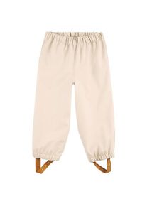 Sterntaler Regenhose Ungefüttert Uni Regenhose Kinder (Gr 128 |weiß/beige |wasserdicht)