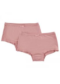 Minymo Hipsters 2-Pack Unterhosen Kinder (Gr 128 |rosa)