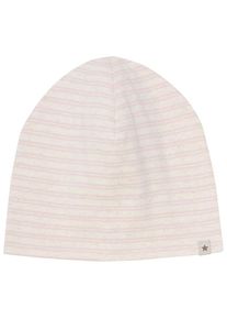 Huttelihut Beanie Melange Rib Mütze Kids (Gr 53 cm - 4-6 Years |weiß)