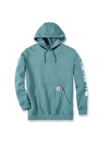 Carhartt Sleeve Logo Hooded Sweatshirt Hoodie Men (Größe XL |türkis)