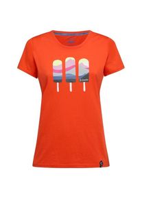 T-Shirt La Sportiva Icy Mountains T-Shirt Damen (Gr XL |rot)