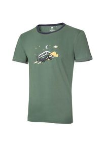 Ocun Classic T Organic Magic Bus T-Shirt Herren (Gr XXL |oliv)