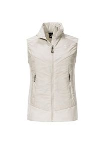 Schöffel Kunstfaserweste Schöffel Hybrid Vest Style Blaueis Damen (Gr 34 |beige)