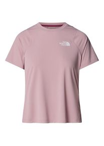 The North Face Lightbright S/S Tee Funktionsshirt Damen (Gr S |rosa/lila)