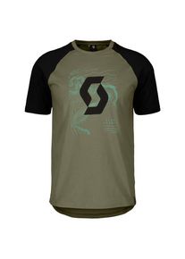Scott Icon Raglan S/S T-Shirt Herren Mountainbike (Gr S |oliv)