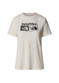 The North Face Foundation Tee Graphic 1 Funktionsshirt Damen Wandern (Gr XS |grau)