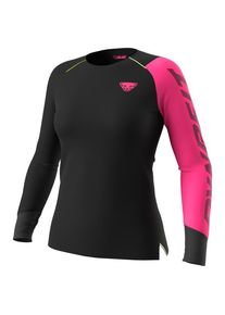Dynafit DNA L/S Laufshirt Damen (Gr L |schwarz)