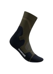 Bauerfeind Sports Outdoor Merino Mid Cut Socks Wandersocken Men (Gr 42-45 |schwarz)