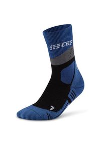Wandersocken CEP Hiking Merino Mid-Cut Socks Damen (Gr IV |blau)
